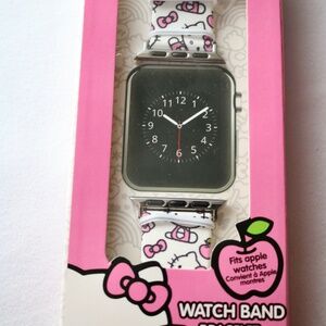 NEW Hello Kitty Watch Band Strap Pink Sanrio Apple Series 3/4/5/6/7/8/se/ultra